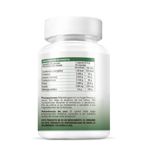 Moringa 60 Cápsulas
