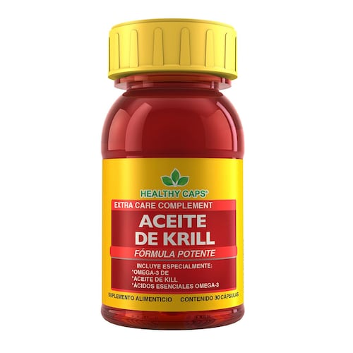 Aceite de Krill 30 Cápsulas Healthy Caps - Aceite de pescado