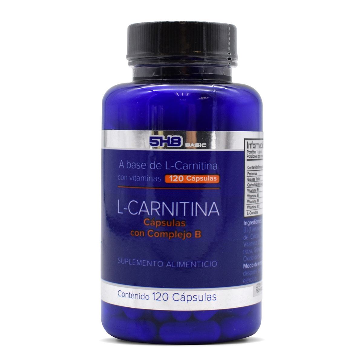 l carnitina sexualidad L-carnitina con complejo b 120 caps
