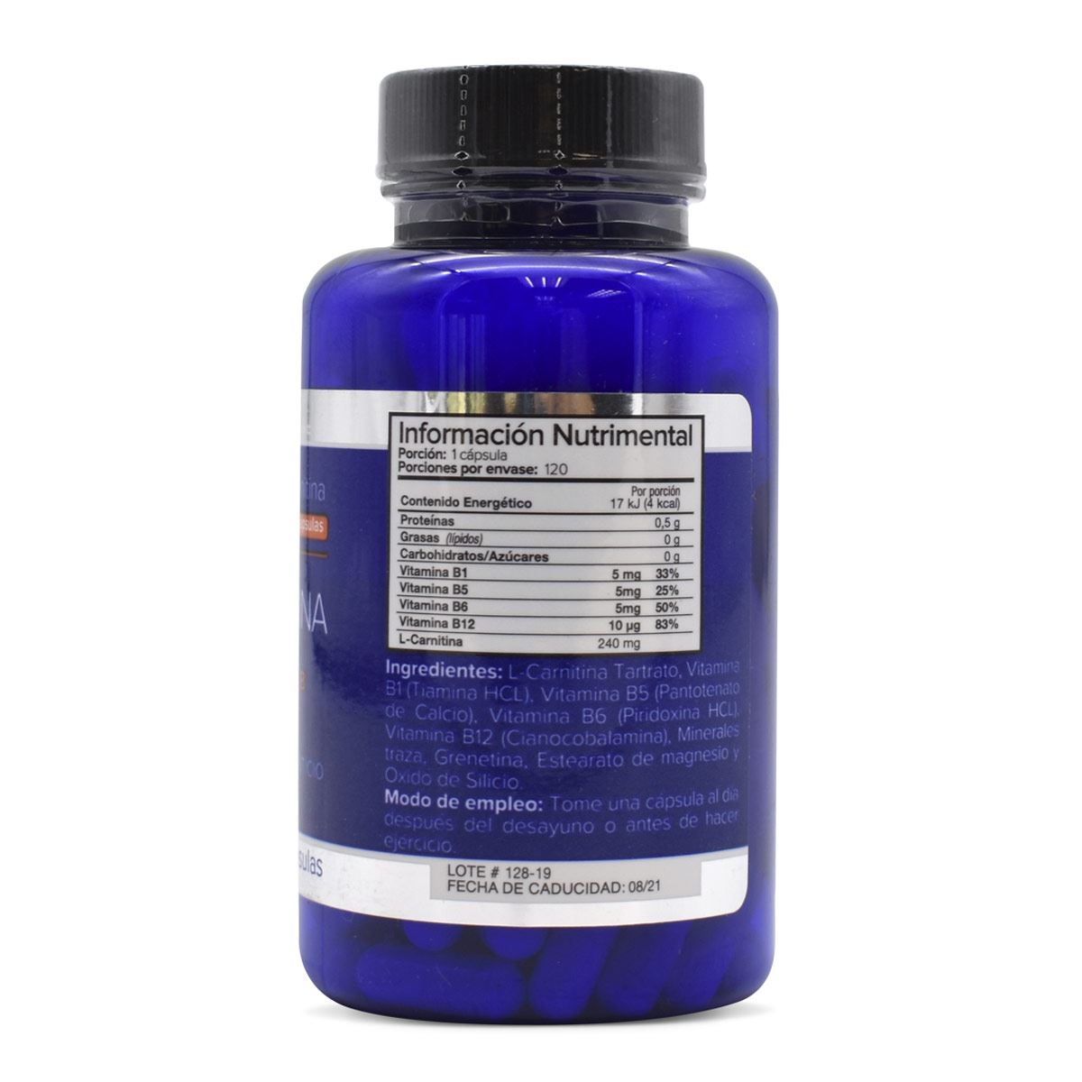 para que es la l carnitina con complejo b blood sugar optimizer - L-CARNITINE 2B 60Tabs - carnitine muscle main image 0