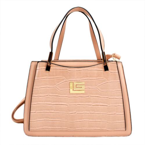 Bolsa Satchel Rosa 12975-11 Guy  Laroche