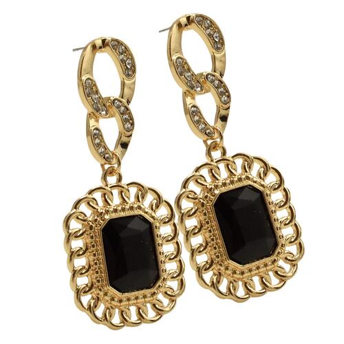 Aretes Chatties color oro modelo 11222