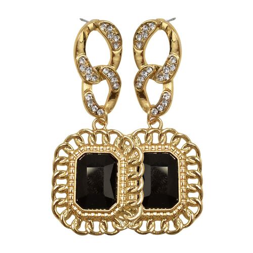 Aretes Chatties color oro modelo 11222
