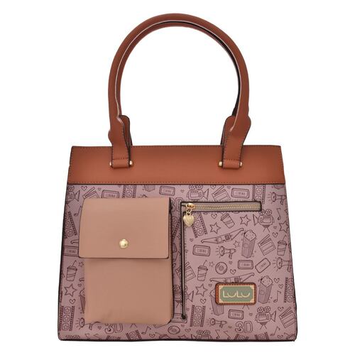 Bolsa Lulu color rosa modelo 56290