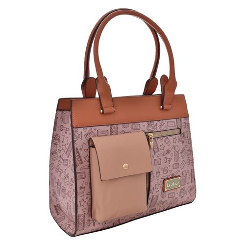 Bolsa Lulu color rosa modelo 56290