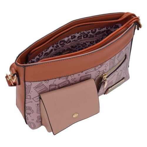 Bolsa Lulu color rosa modelo 56291