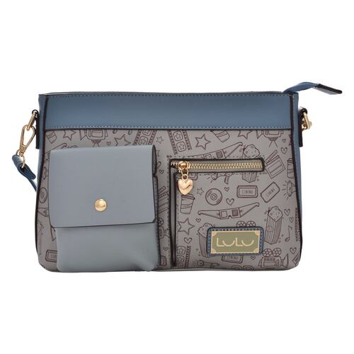 Bolsa Lulu color azul modelo 56291
