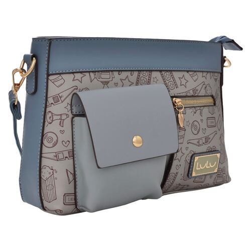 Bolsa Lulu color azul modelo 56291