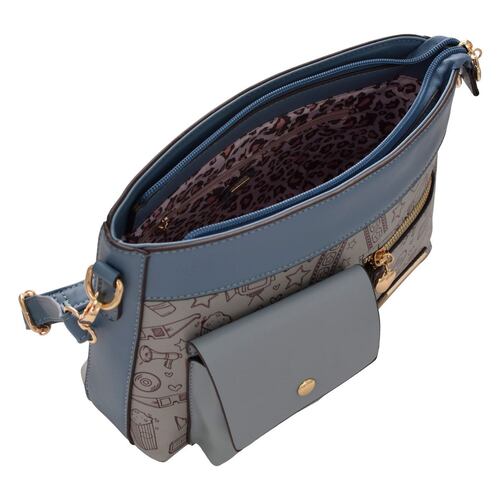 Bolsa Lulu color azul modelo 56291