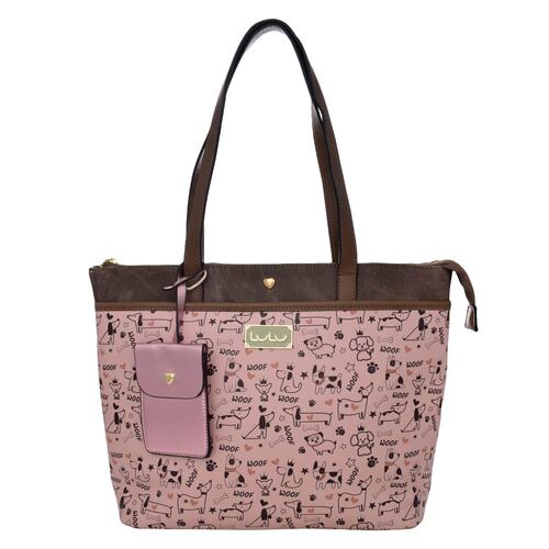 Bolsa LuLu color café modelo 1316