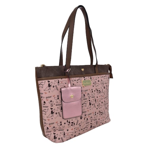 Bolsa LuLu color café modelo 1316