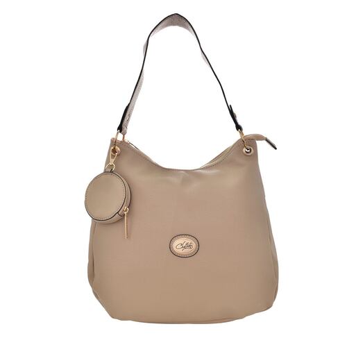 Bolsa Chatties color beige modelo 13530