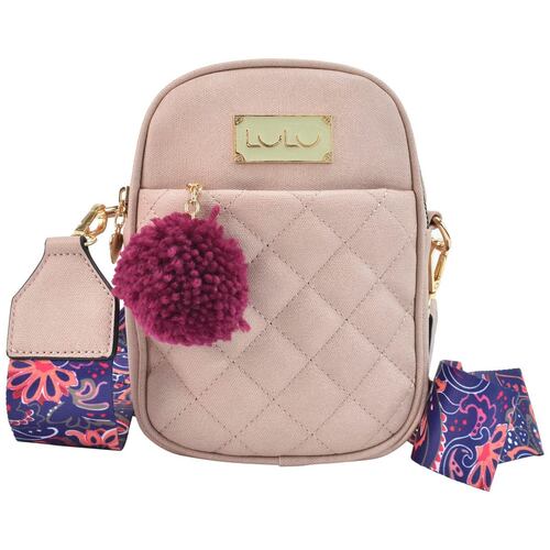 Bolsa LuLu color rosa modelo 56341