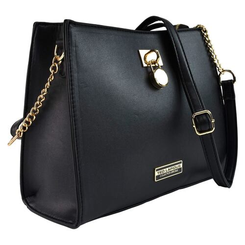 Bolsa  Ted Lapidus color negro modelo 13583