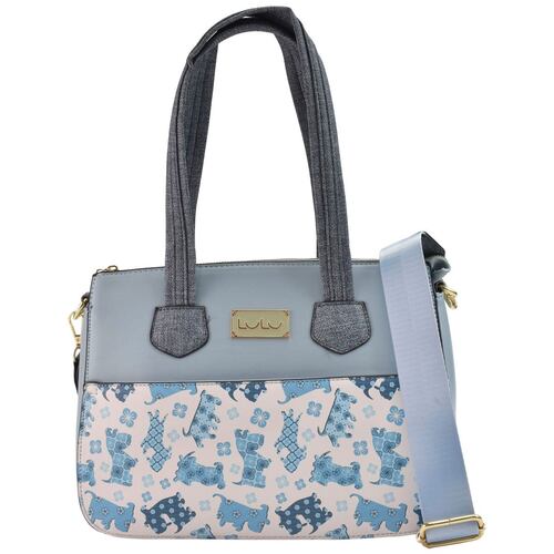 Bolsa LuLu color azul modelo 13204
