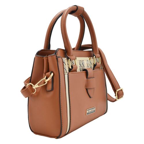 Bolsa Ted Lapidus color camello modelo 56353