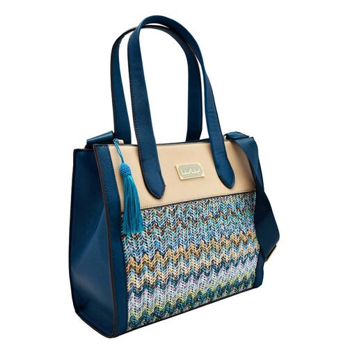Bolsa LuLu color azul modelo 56357