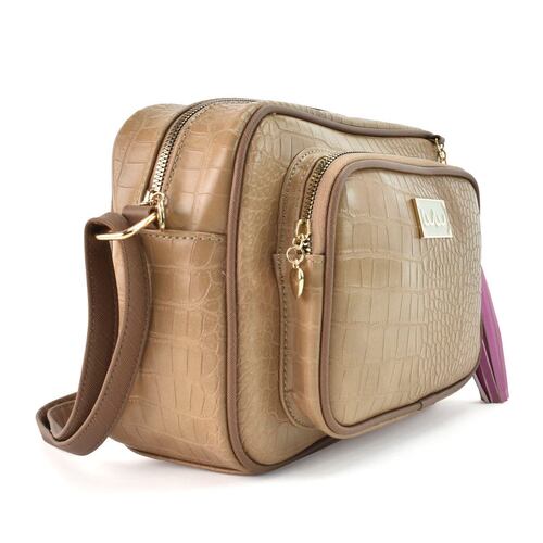 Bolsa LuLu color camello modelo 56355