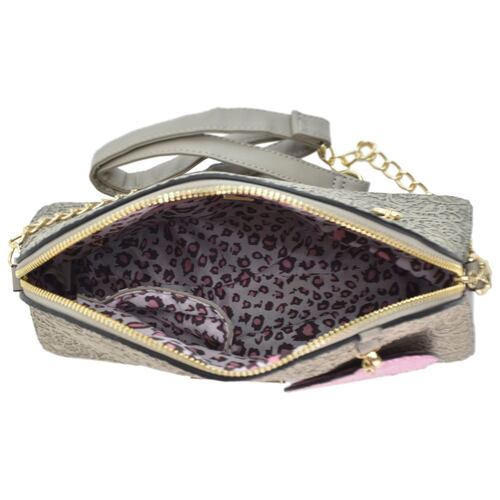 Bolsa LuLu color gris modelo 56359