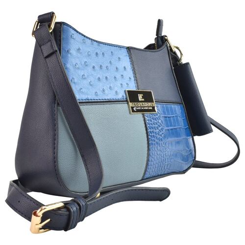Bolsa  Ted Lapidus color navy modelo 13215