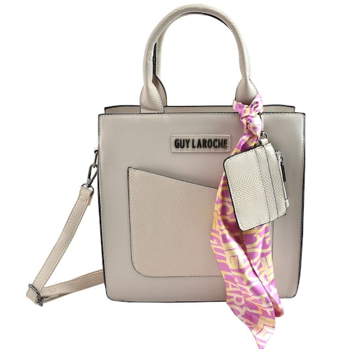 Bolsa Guy Laroche Color Marfil Modelo 14111