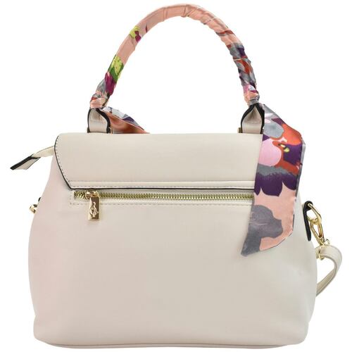 Bolsa Baby Phat color marfil modelo K200