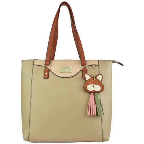 Bolsa Satshel Color Kaki Para Mujer Lulu