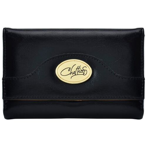 Monedero Chatties Color Negro Para Mujer