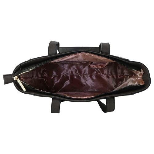 Bolsa Chatties Satshel Color Café Para Mujer