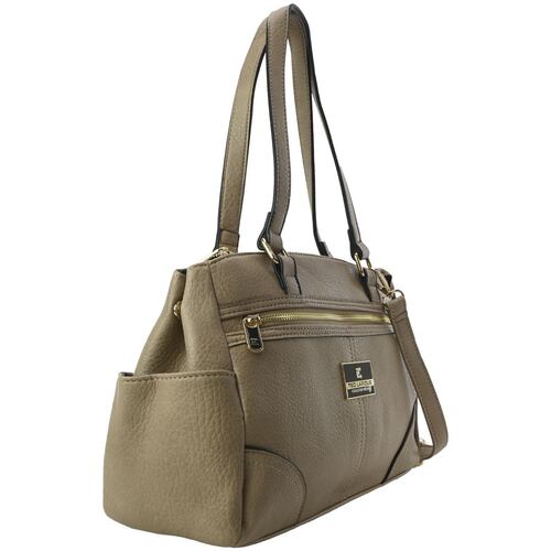 Bolsa Satshel Color Beige Para Mujer Ted Lapidus