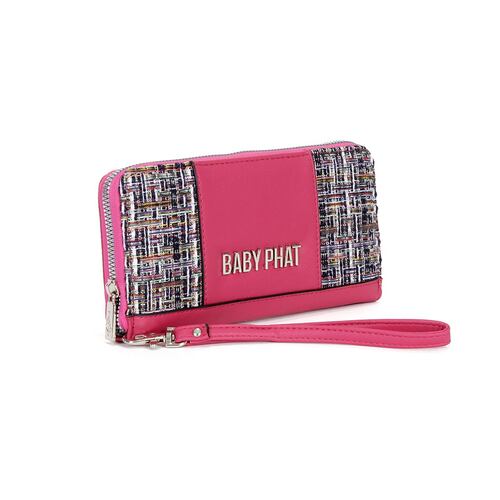 Monedero Baby Phat Rosa para Mujer