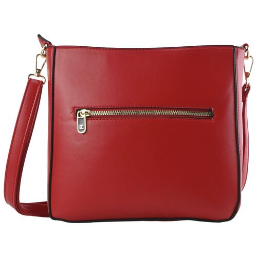 Bolsa Crosbody Color Rojo Para Mujer Ted Lapidus