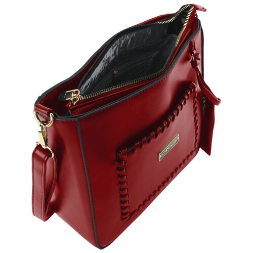 Bolsa Crosbody Color Rojo Para Mujer Ted Lapidus