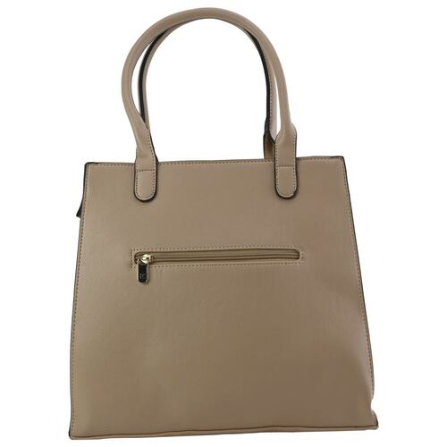 Bolsa Tote Color Carne Para Mujer Ted Lapidus