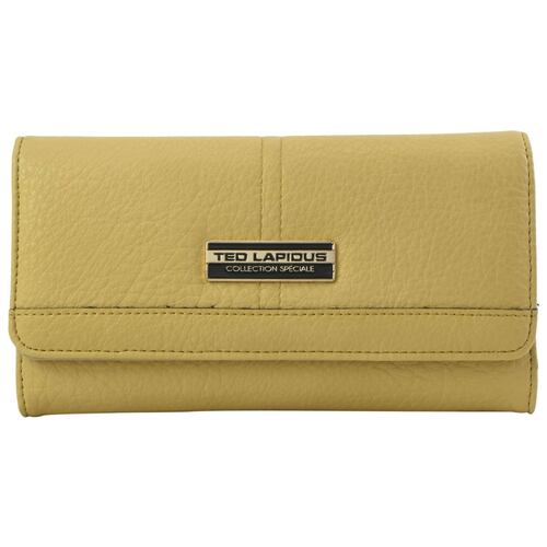 Monedero Color Amarillo Para Mujer Ted Lapidus