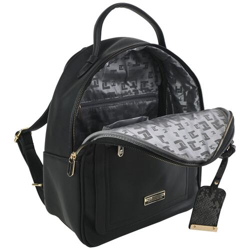 Bolso Backpack Ted Lapidus Negro para Mujer