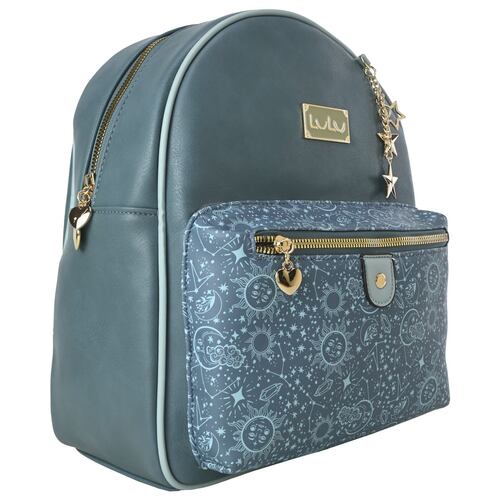 Mochila Lulu Azul Esmeralda para Mujer