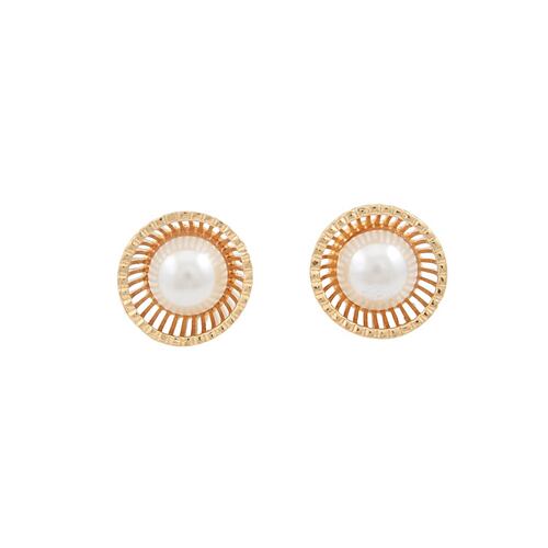Aretes Oro Acero Lulu