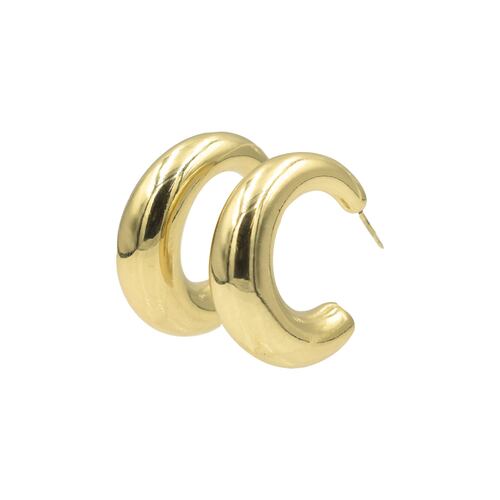 Aretes Oro Acero Lulu