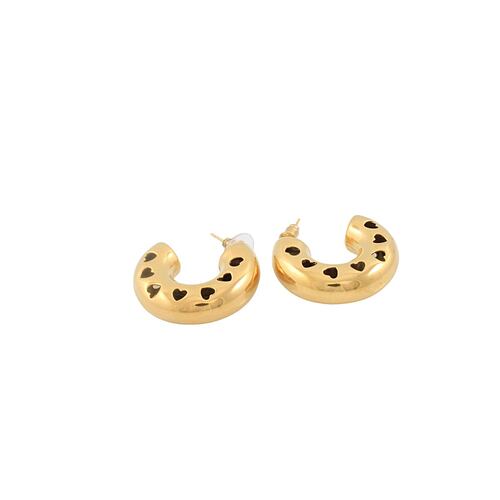 Aretes Oro Acero Lulu