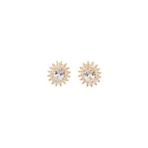Aretes Oro Acero Lulu