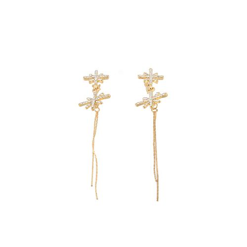 Aretes Oro Acero Lulu
