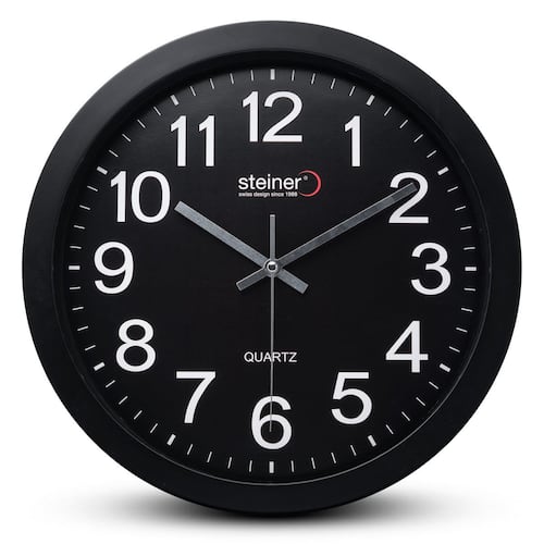 Reloj de Pared Steiner Negro 3356-1YZ