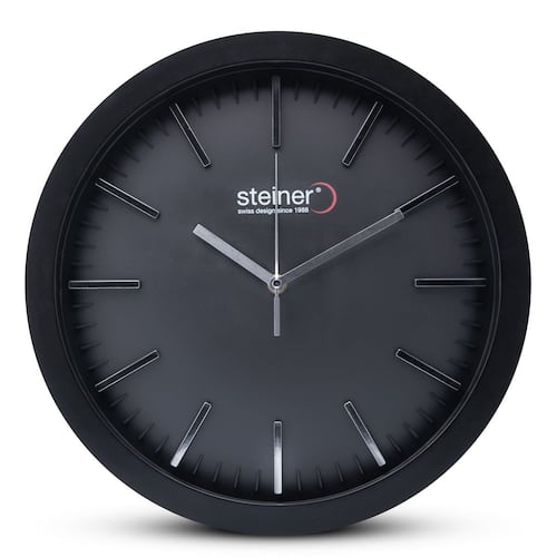 Reloj de Pared Steiner Negro 3469-YZ