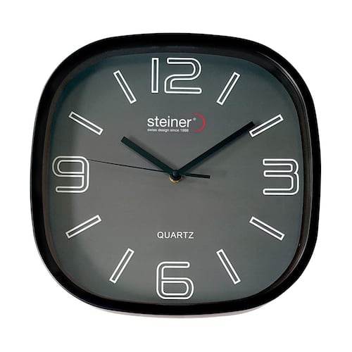 Reloj de pared STWA21-36651 Steiner Negro