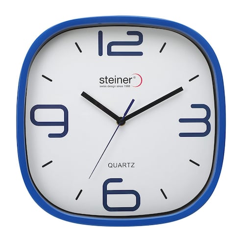 Reloj de pared STWA21-36654 Steiner Azul