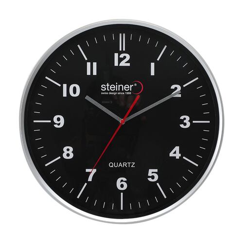 Reloj de pared STWA21-3261 Steiner Negro