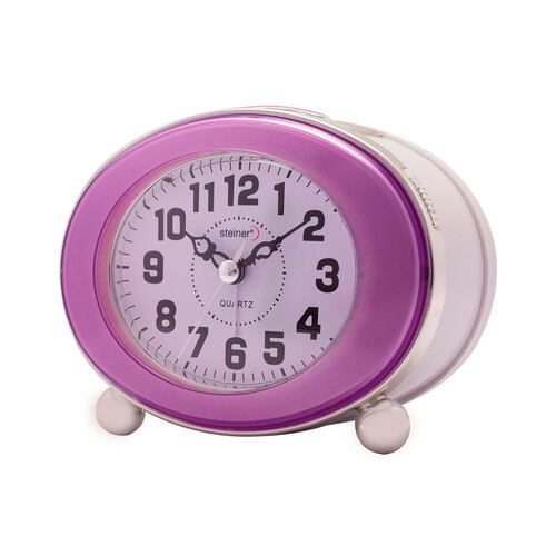 Reloj despertador BM14501-PU-1 Steiner Púrpura