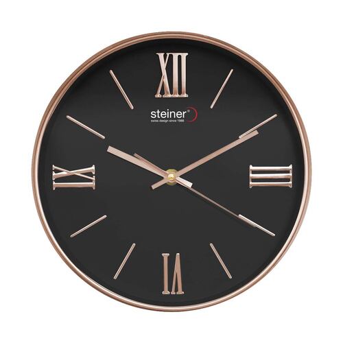 Reloj de Pared  STWA24-3623BK  Steiner