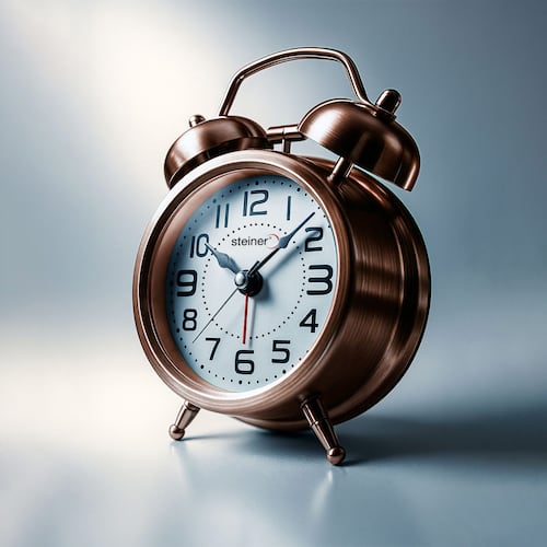 Reloj Steiner Despertador Análogo Tb07084Co
